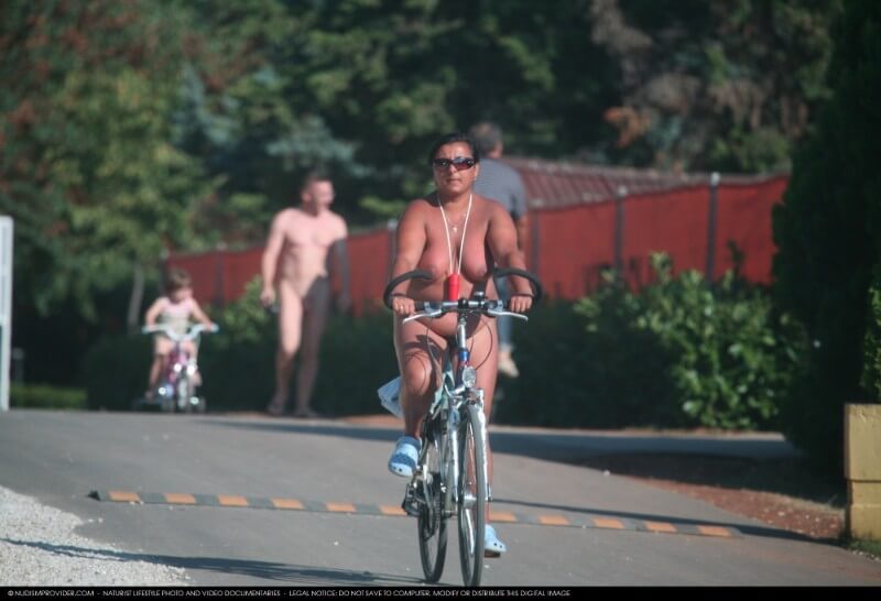 Naturists Road Biking pics - Social Nudism Around the World