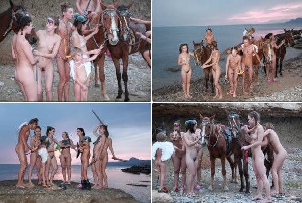Mystical Horsey Riders Series photos - The practice of nudism helps us shed imposed stereotypes and insecurities