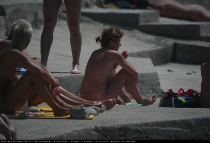 Nudist Rocky Family Angle gallery - Spiritual and physical harmony are essential in nudist culture