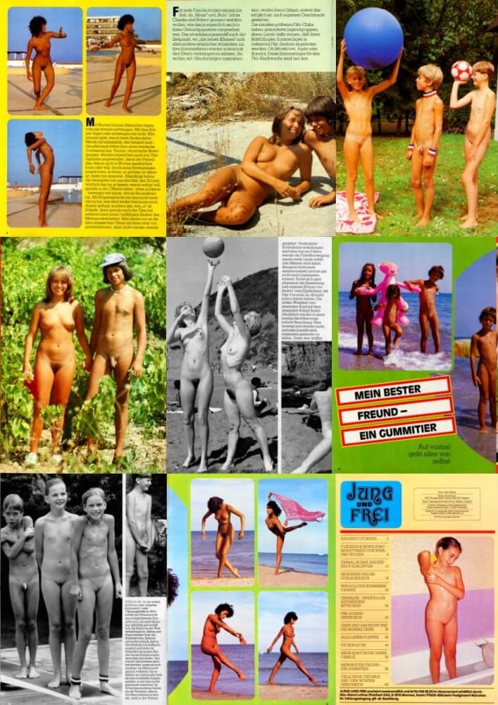 Jung und Frei Nr 12 - She appeared completely naked
