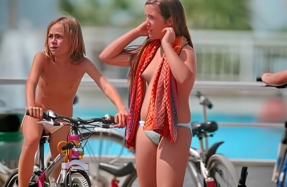 Water Locations Photo Set 3 - People seek unity with nature through naturist practices