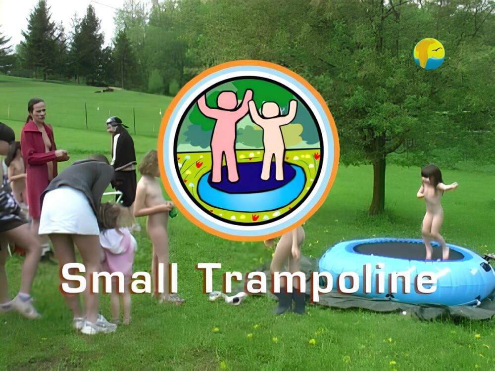 Naturist Freedom: Small Trampoline - The underlying principle of nudism and naturism is the value of harmony and balance