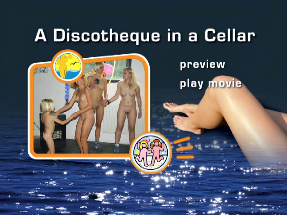 Naturist Freedom: A discotheque in a cellar - The concept that the naked body is part of the natural world and deserves respect is important