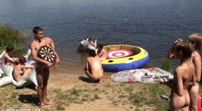 Nude and hot summer day video - Harmony and balance are important in this nudist culture