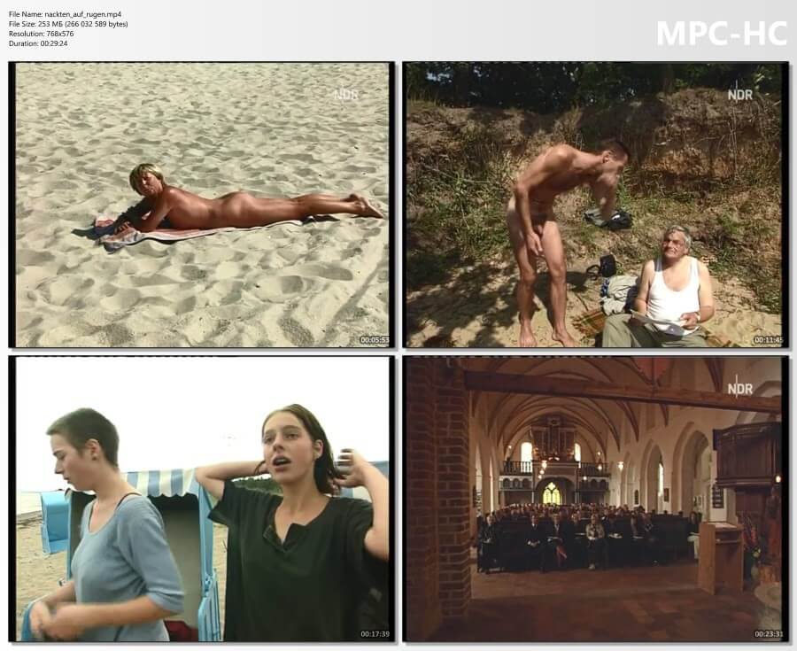 Nudist movie die nackten auf rugen HD - Naturism implies a life free of unnecessary problems