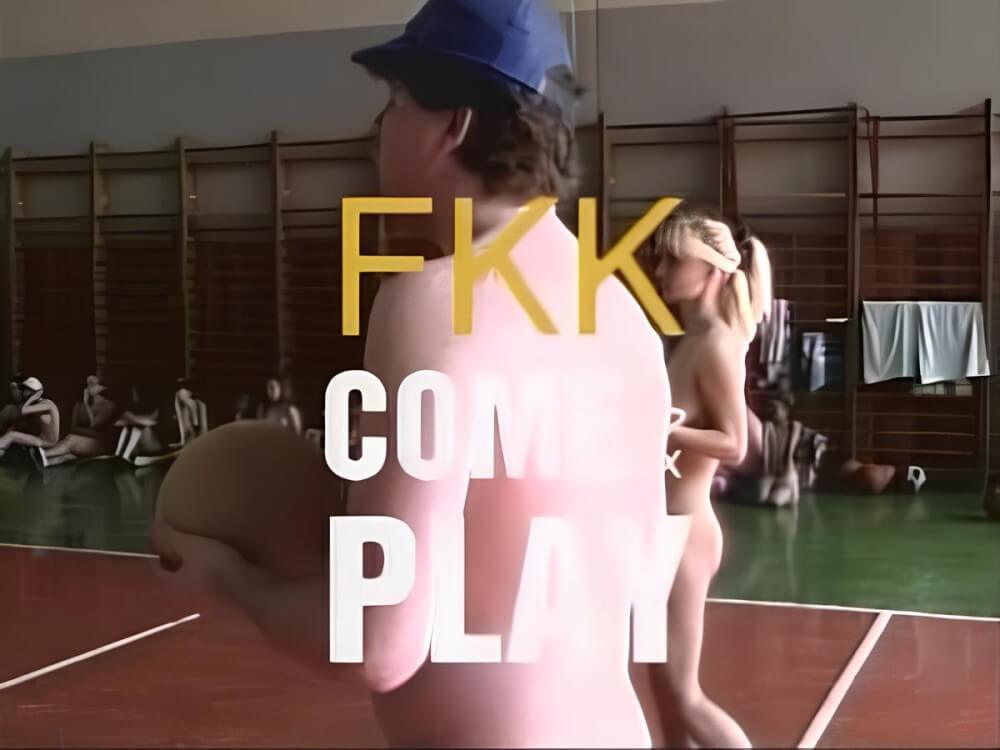 Enature - FKK Come and Play, retro video - Watching us naked in nature