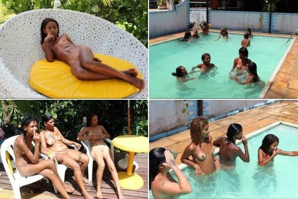 Brazil Pool Sunbath photos - Mutual respect as an important part of the naturist community