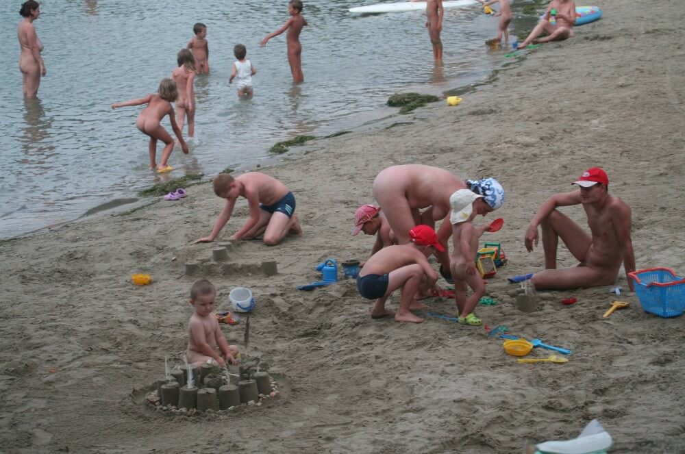 Nude Mom Nurture Series photos - Nudism and Respect for Nature and the Environment