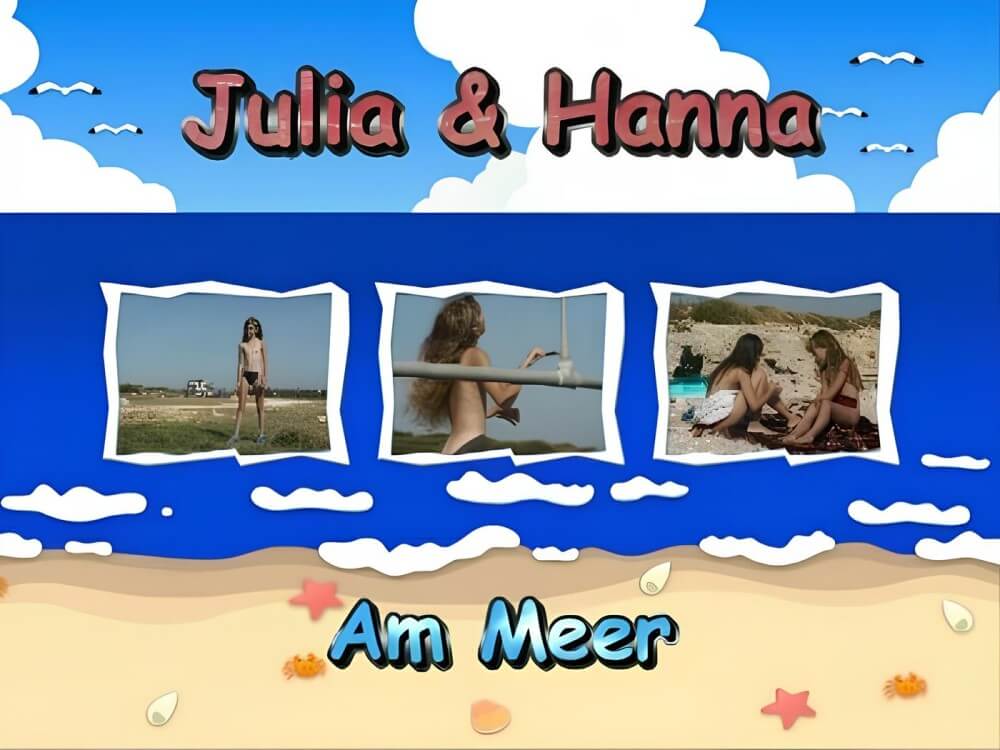Naturistin: Julia und Hanna am Meer - People find in this a way to understand that the naked body is part of nature and its beauty