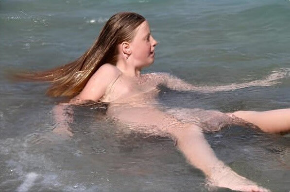Turqoise Water Splash pics - Ideological naturists: exclusive materials