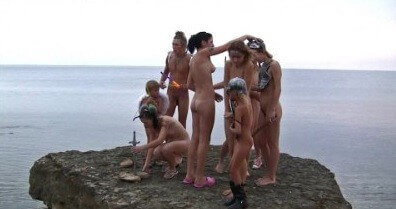 Rocky Canyon Cabin # 2 video - Nudity helps one appreciate the present moment