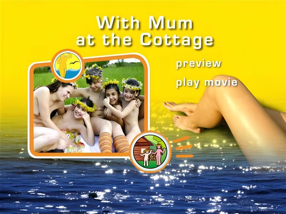 Naturist Freedom: With Mum at the Cottage DVD - A Haven for Those Who Wish to Go Naked