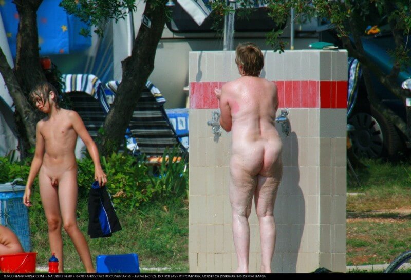 Covered in Towel Nudists-Boardwalk Biking - Living freely and naturally is the dream of naturists