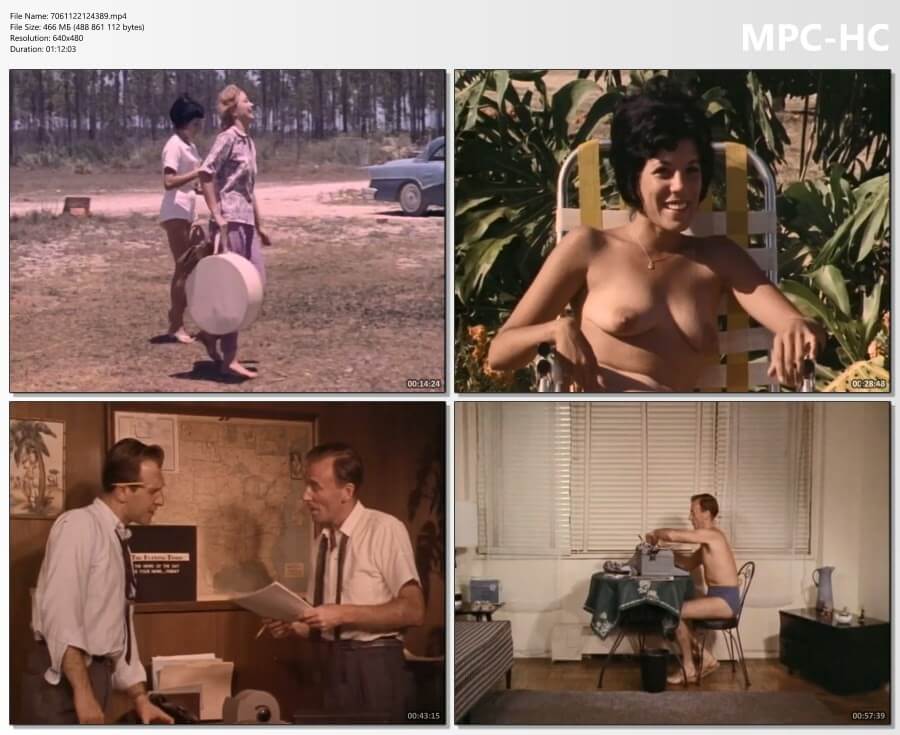 Diary of a nudist (1961) film HD - Living with joy and ease as part of the naturist and nudist lifestyle