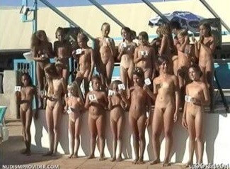 Junior Miss Pageant France video 2 - Joy and pleasure are an integral part of the nudist and naturist experience