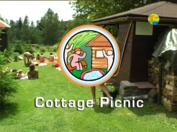 Naturist Freedom: Cottage Picnic DVD - Nudity helps us better understand ourselves and the world around us