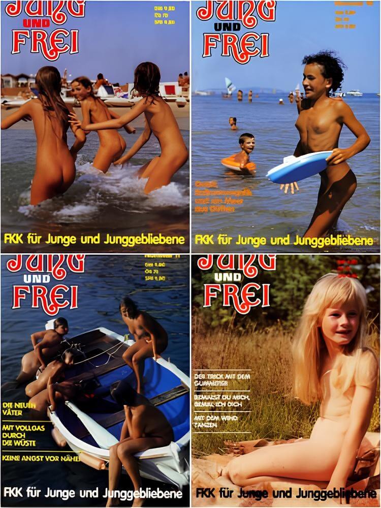 Jung und Frei Nr 9-12 - Nudity fosters the development of trust and sincere relationships