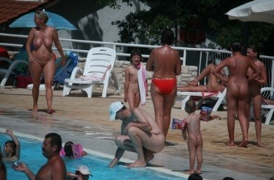 Enjoying The Sunny Pool gallery - Naturism helps overcome fears and insecurities