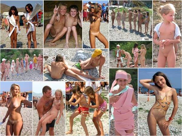 Family nudism photo # 45 - Supporters of naturism live in harmony with nature