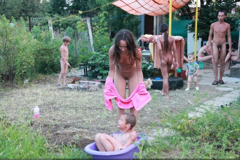 Green barrel of fun-grassy fields of gold photos - Naturism as a Way of Life