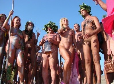 Nudism Beach Day photos - A nudist values simplicity in life and naturalness in expression