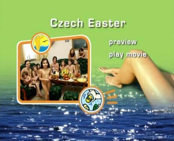 Naturist Freedom: Czech Easter DVD - Family nudism in the 21st century