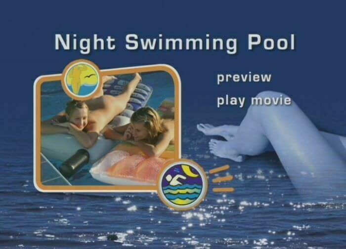 Naturist Freedom: Night swimming pool - Nudism is based on human nature