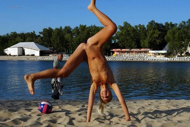 Enature presents - Watching naked nudists