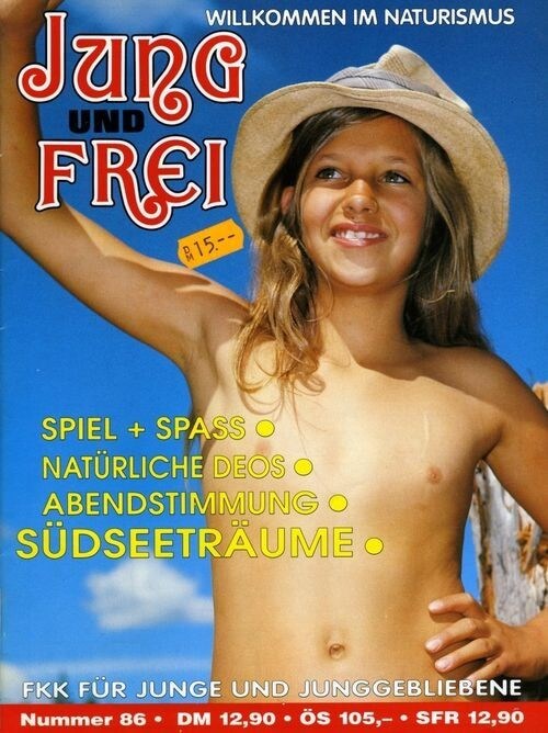 Jung und Frei Nr 86 - The practice of naturism promotes inner harmony and peace
