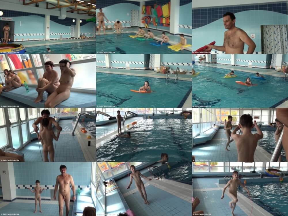 Poolside activities 2 Full HD - A love for the sun and fresh air are important values for naturists