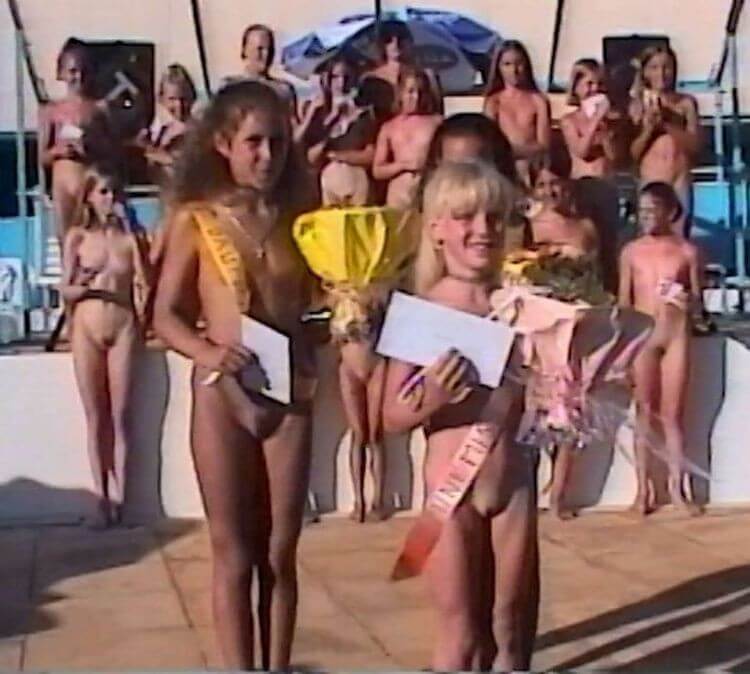 Poolside Pageant Classics Full HD video - A love for the sun and fresh air are important values for naturists
