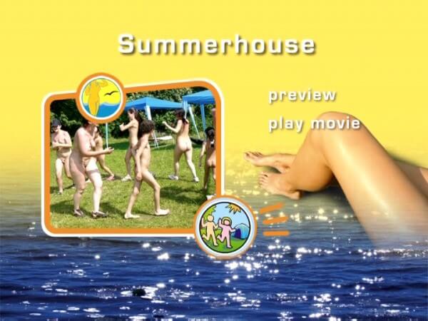 Naturist Freedom: Summer house DVD - Naturalness and freedom are the core principles of naturism and nudism