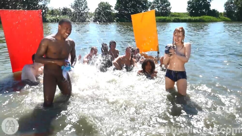 Abbywinters Beach games Full HD - Naturists live freely and naturally