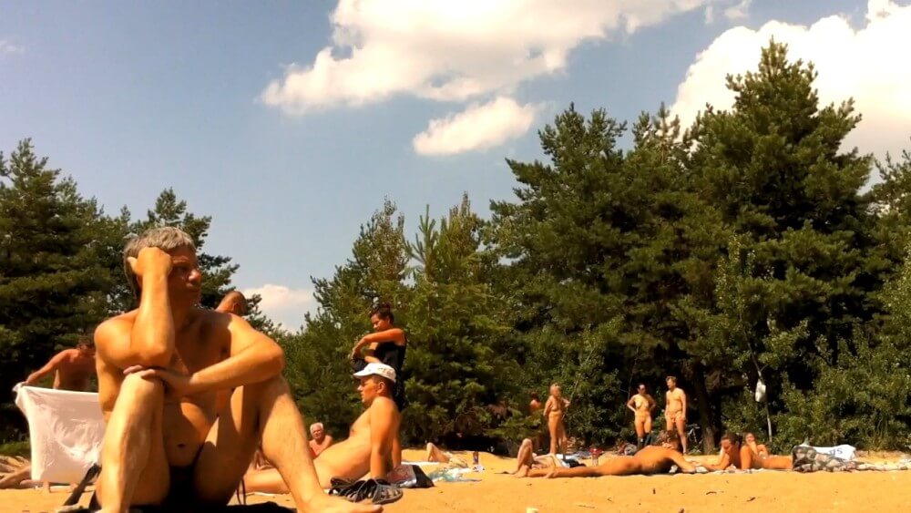 Nudist camping in the forest video HD - Nudity is seen as a natural and beautiful aspect of life