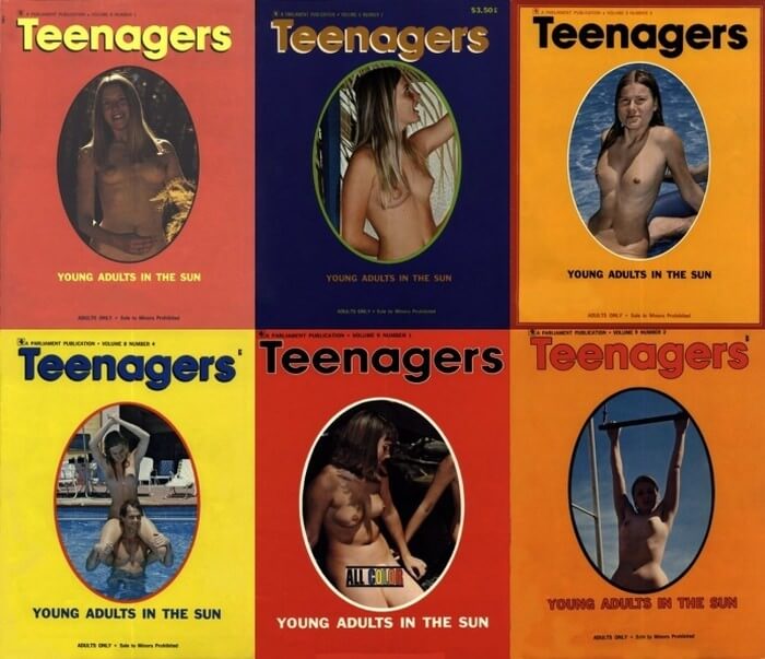 Teenagers magazines: Young adults in the sun - Watching us naked in nature